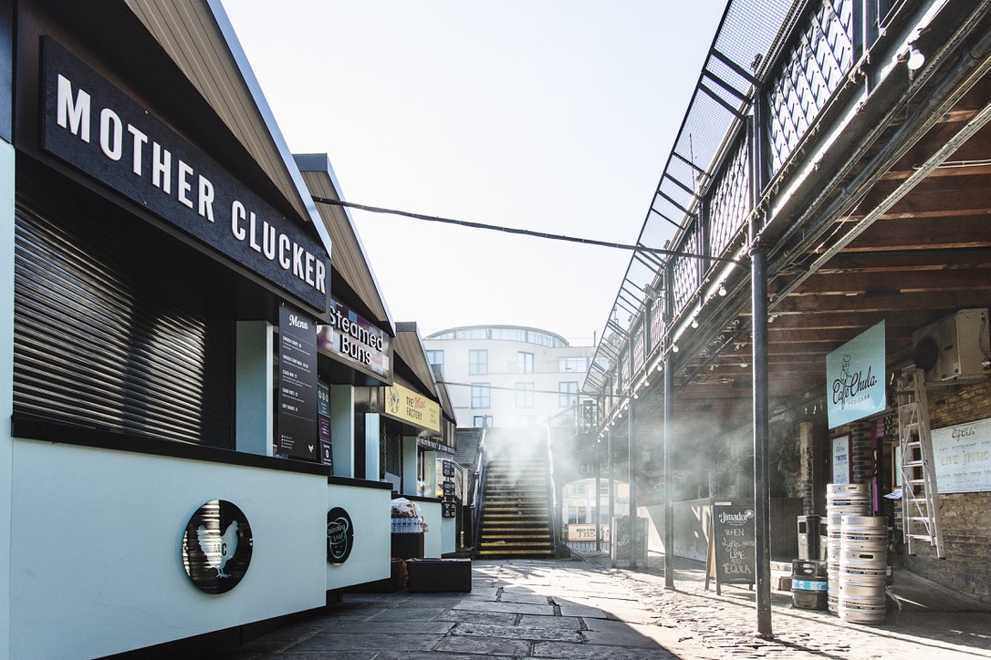 Kerb Camden Food Trader semi permanent structures
