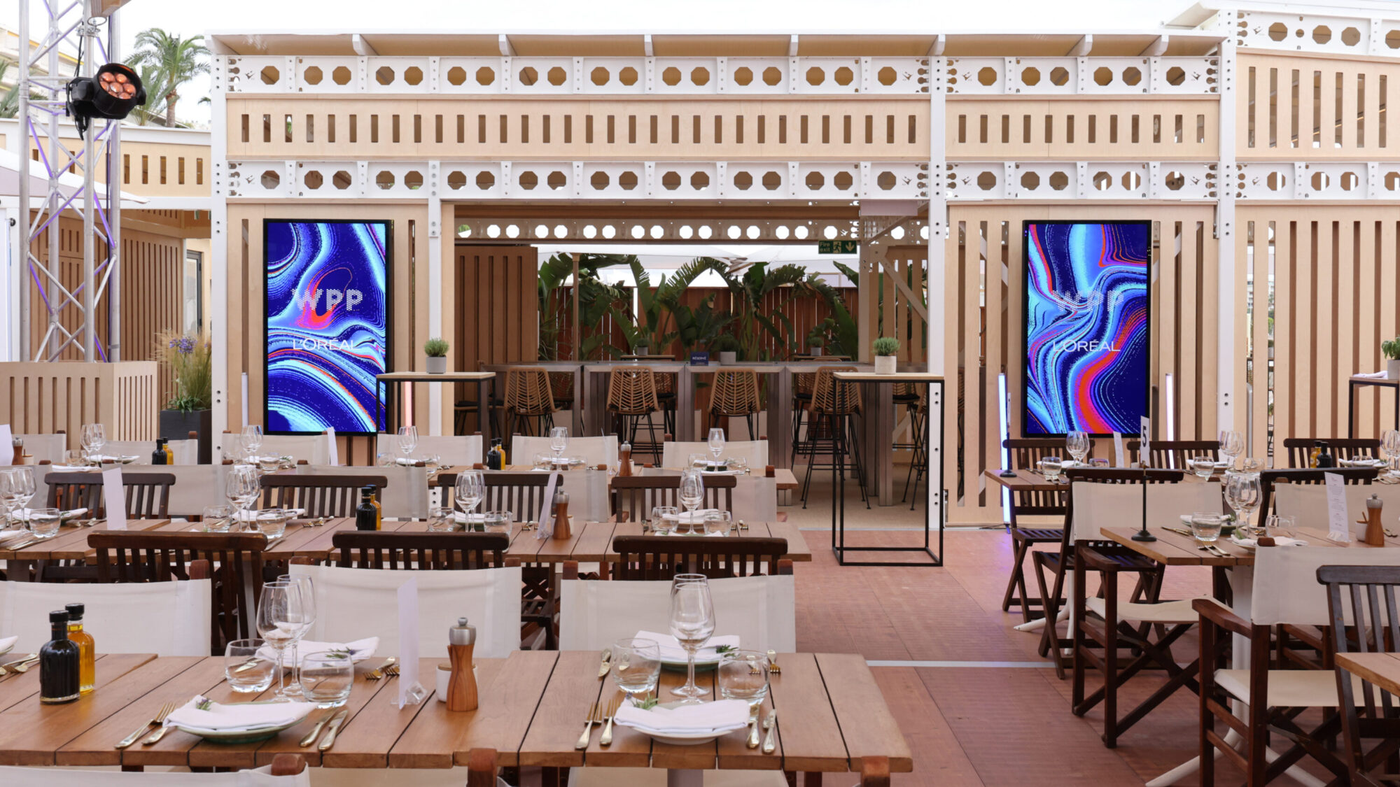 WPP Beach Cannes Lions 2025, event structure