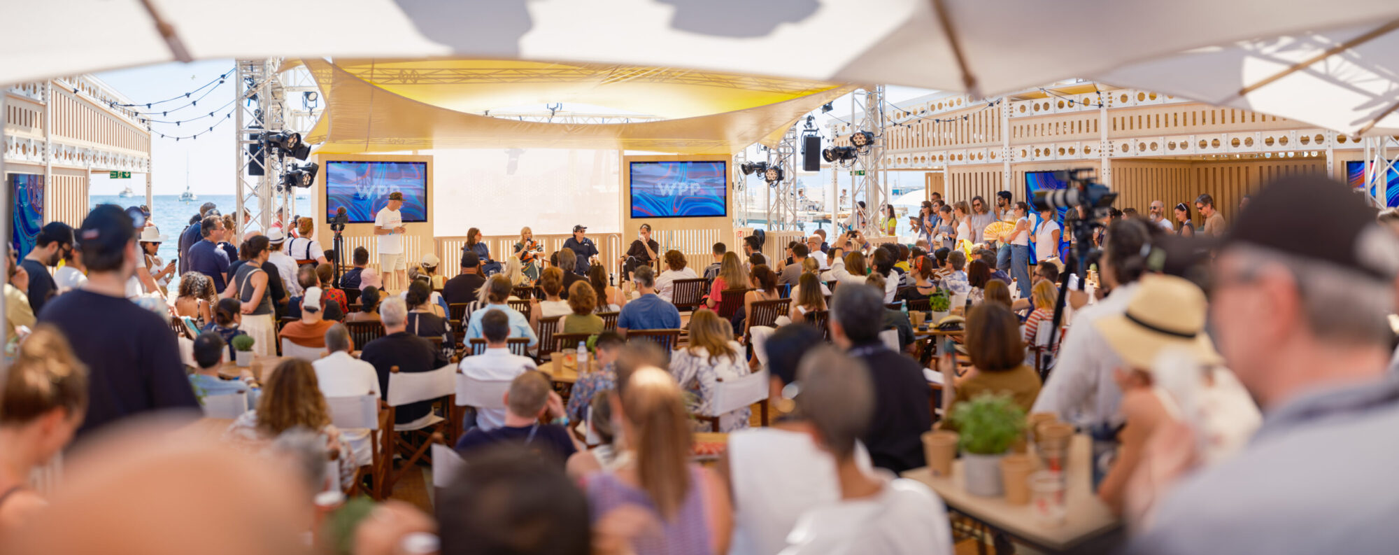 WPP Beach Cannes Lions 2025