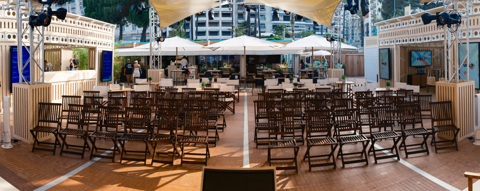 WPP Beach Cannes Lions 2025, event structure