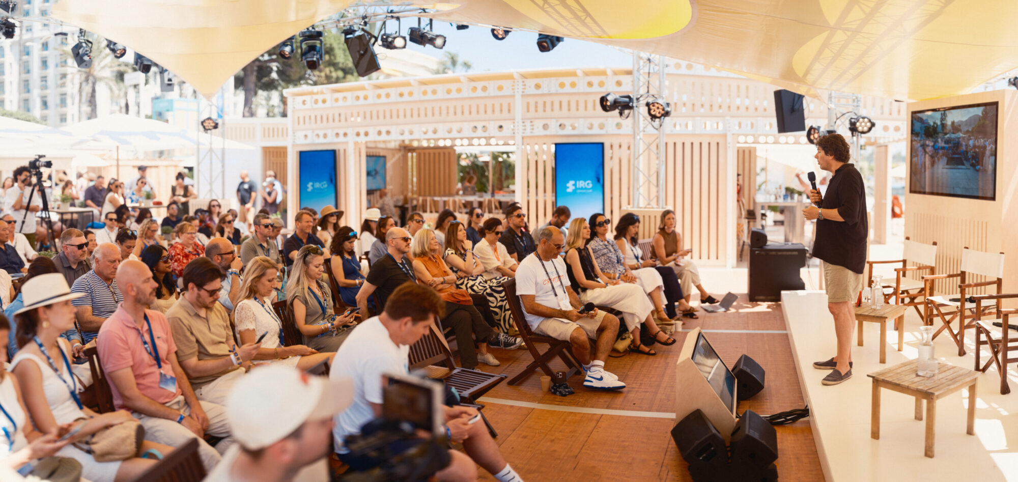 WPP Beach Cannes Lions 2025, event structure